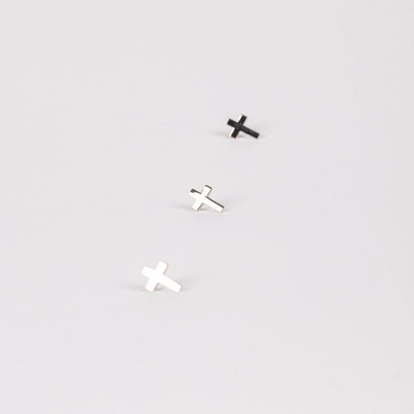 Lapel Pin Cross- Silver- Swanson Christian Products