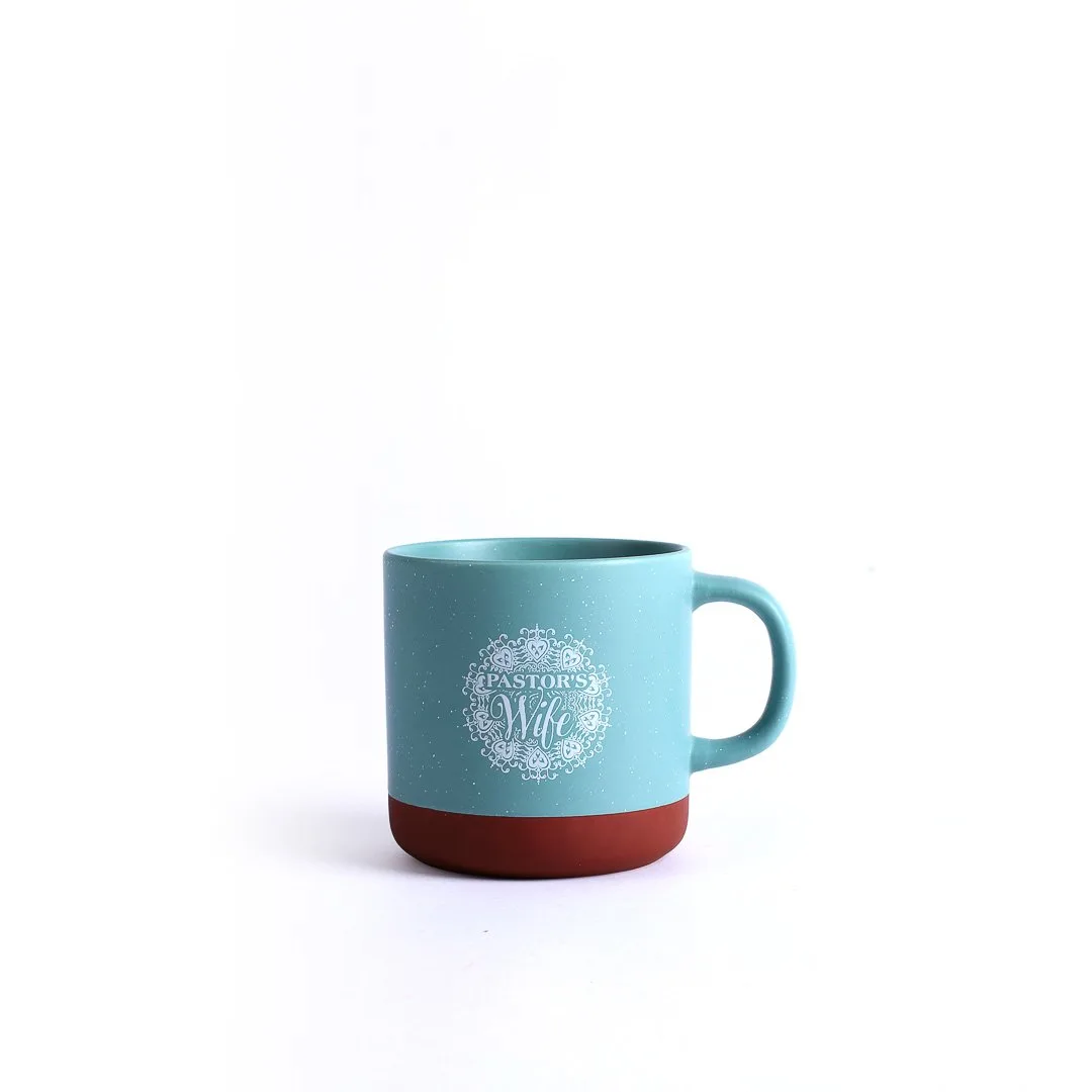 Mug Pastor's Eife 13oz light aqua- Swanson Christian Products