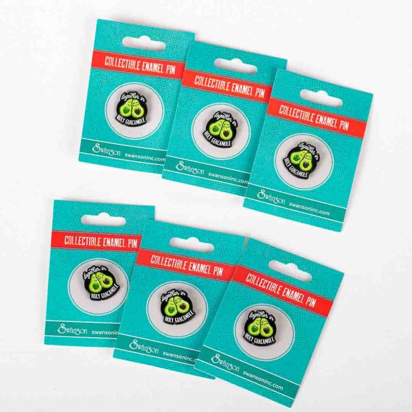 Lapel Pin- together In Holy Guacamole Black- Swanson Christian Products