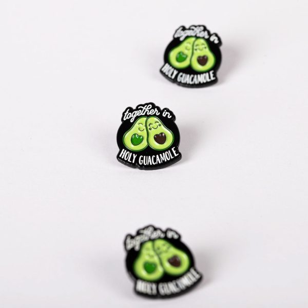 Lapel Pin- together In Holy Guacamole Black- Swanson Christian Products