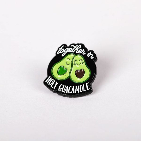 Lapel Pin- together In Holy Guacamole Black- Swanson Christian Products