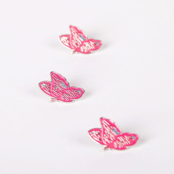 Lapel Pin- Be Joyful Always Pink- Swanson Christian Products