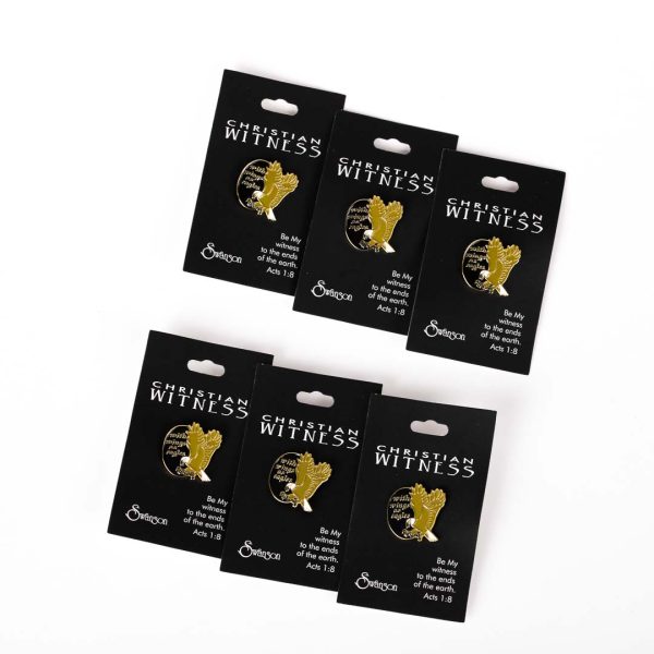 Lapel Pin Wings As Eagles- Swanson Christian Products