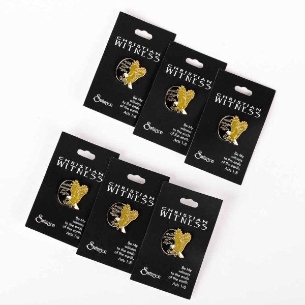 Lapel Pin Wings As Eagles- Swanson Christian Products