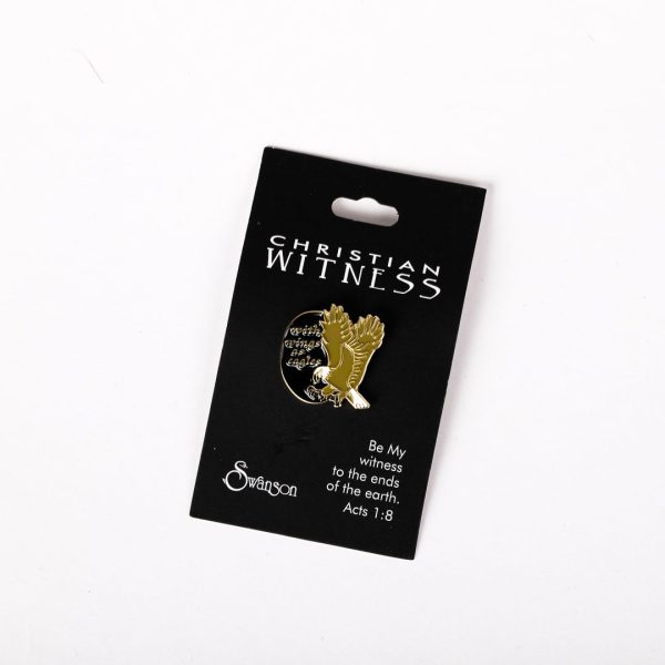 Lapel Pin Wings As Eagles- Swanson Christian Products