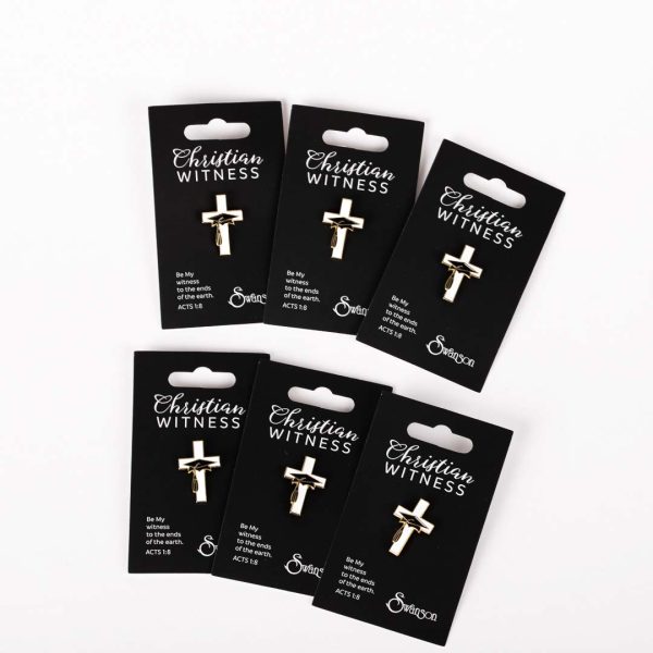 Lapel Pin Cross w/ Graduation Cap- Swanson Christian Products