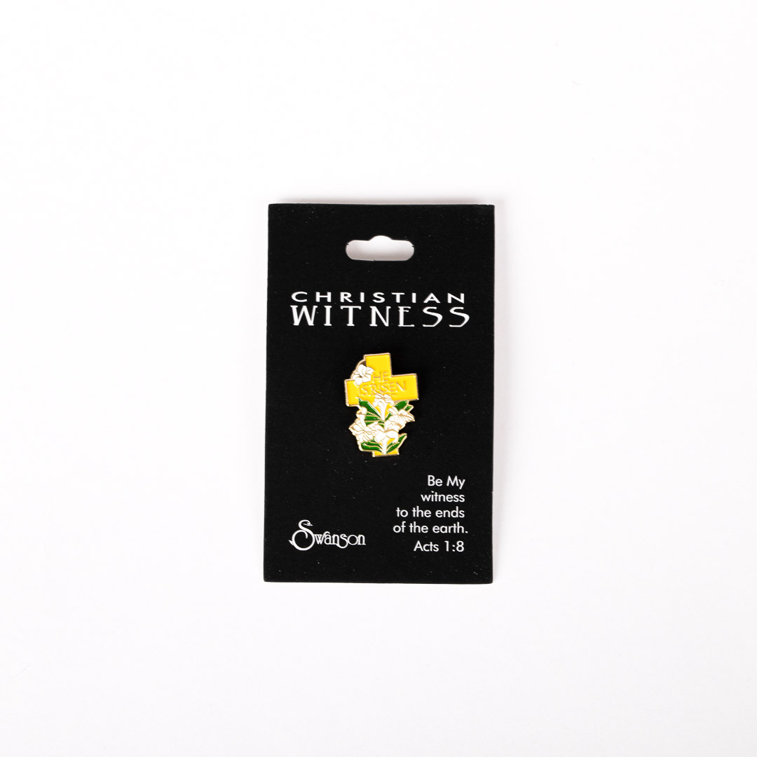Lapel Pin Risen- Swanson Christian Products