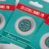 Lapel Pin- Sweatin' Like A Sinner Blue- Swanson Christian Products