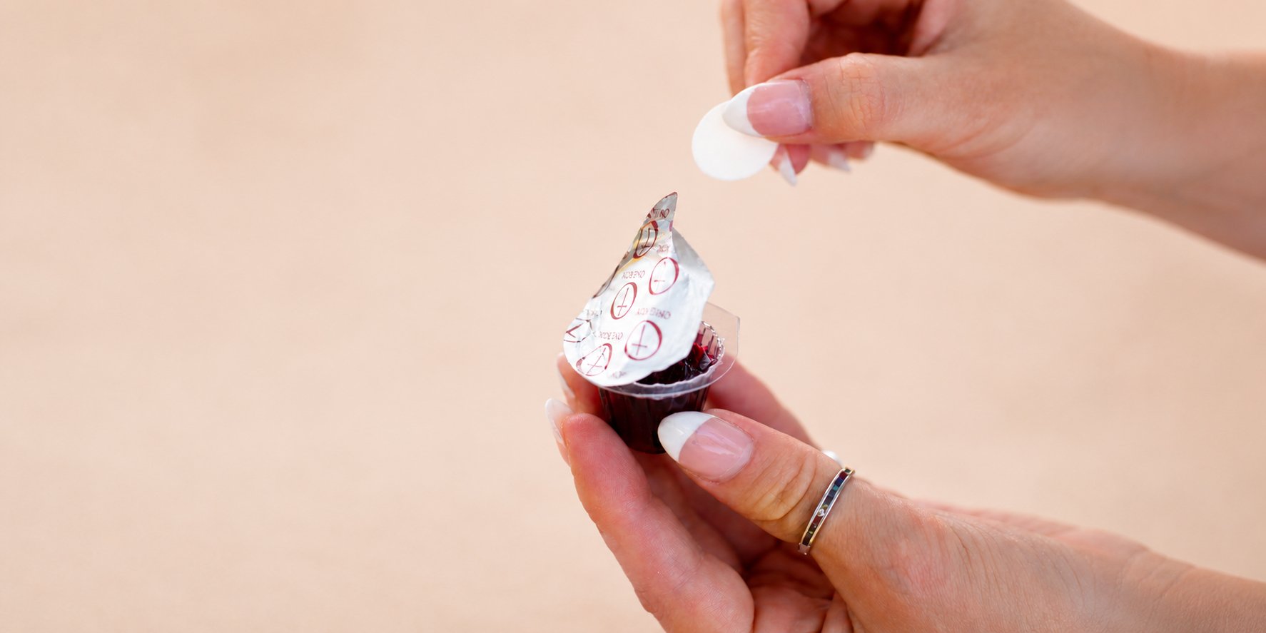Pre-filled communion
