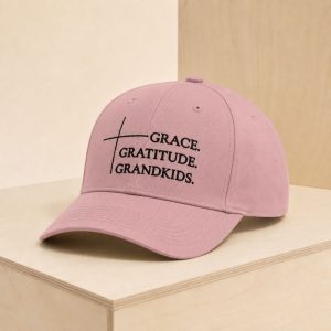 Hat – Grace Gratitude Grandkids – Pink