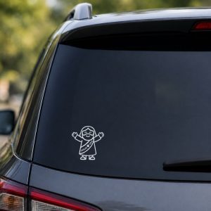 Decal Vinyl Jesus