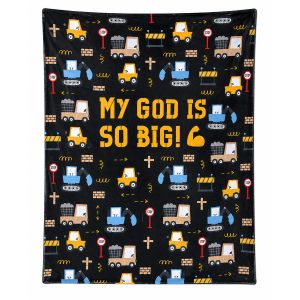 Kid’s Throw Blanket – My God Is So Big – 50X60