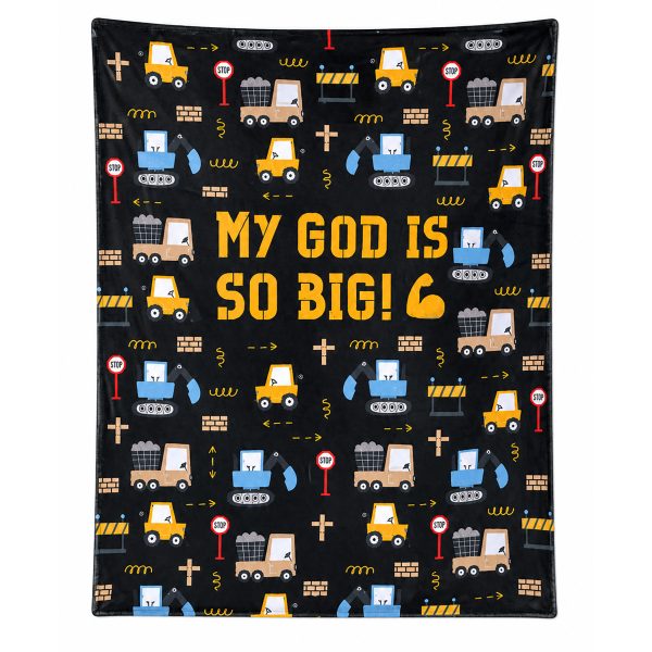 my god is so big kids blanket