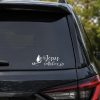 Decal Vinyl Only Jesus Satisfies