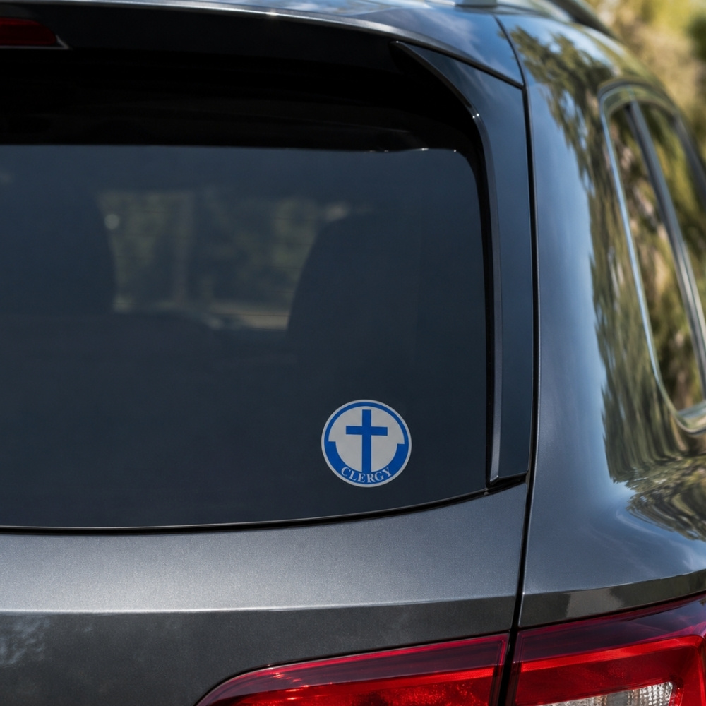 Clergy Scotch Reflective Sticker – Pack of 6