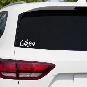 Auto Vinyl Decal – Chosen