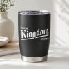 Kingdom Come Vinyl on black Mug