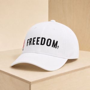 Hat – Freedom – Black/White