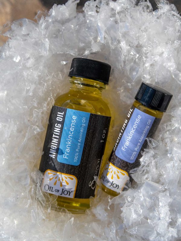 frankincense anointing oil bottles - oil of joy