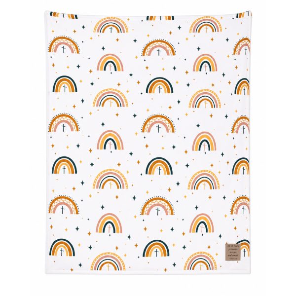 kids rainbow blanket