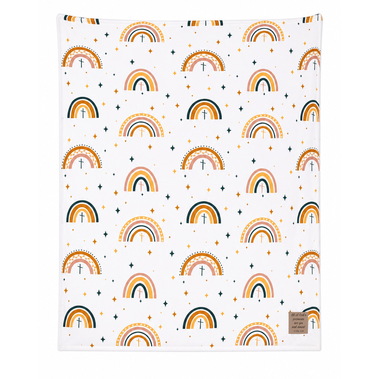 kids rainbow blanket